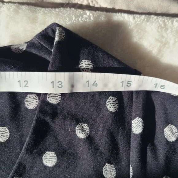 PEPPERBERRY Really super curvy polka dot midi dress black and white - Picture 11 of 13